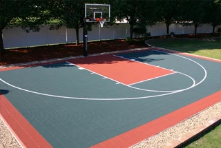 Half Basketball Court